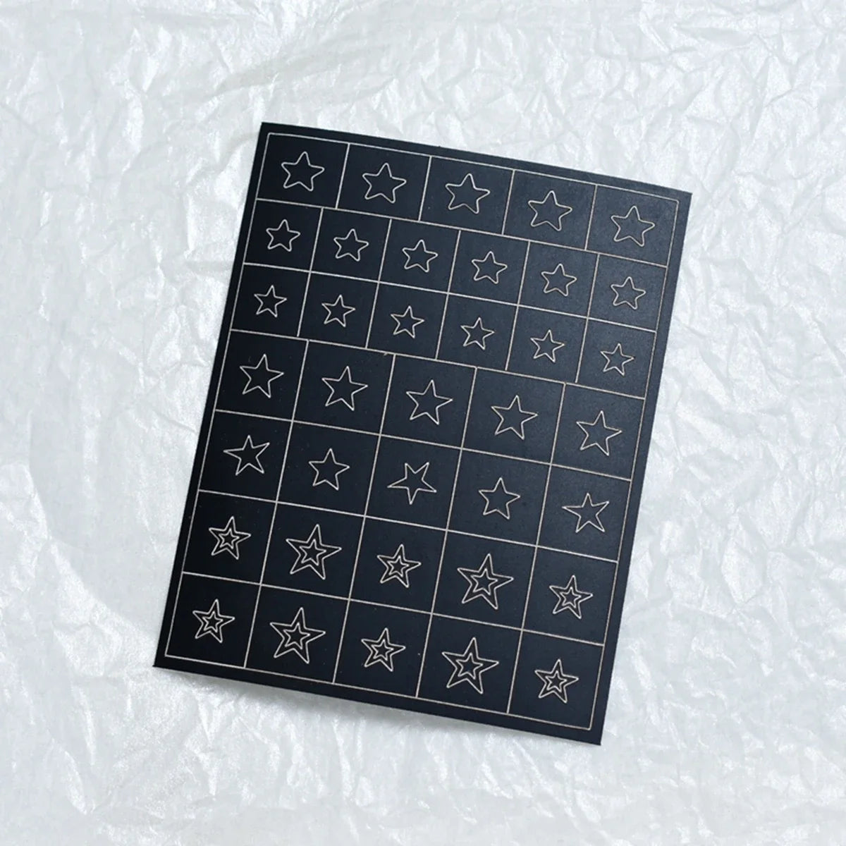 Hollow Nail Art Stickers Spray Painted Design Love Butterfly French Pattern Nail Accessories Decorative Decals