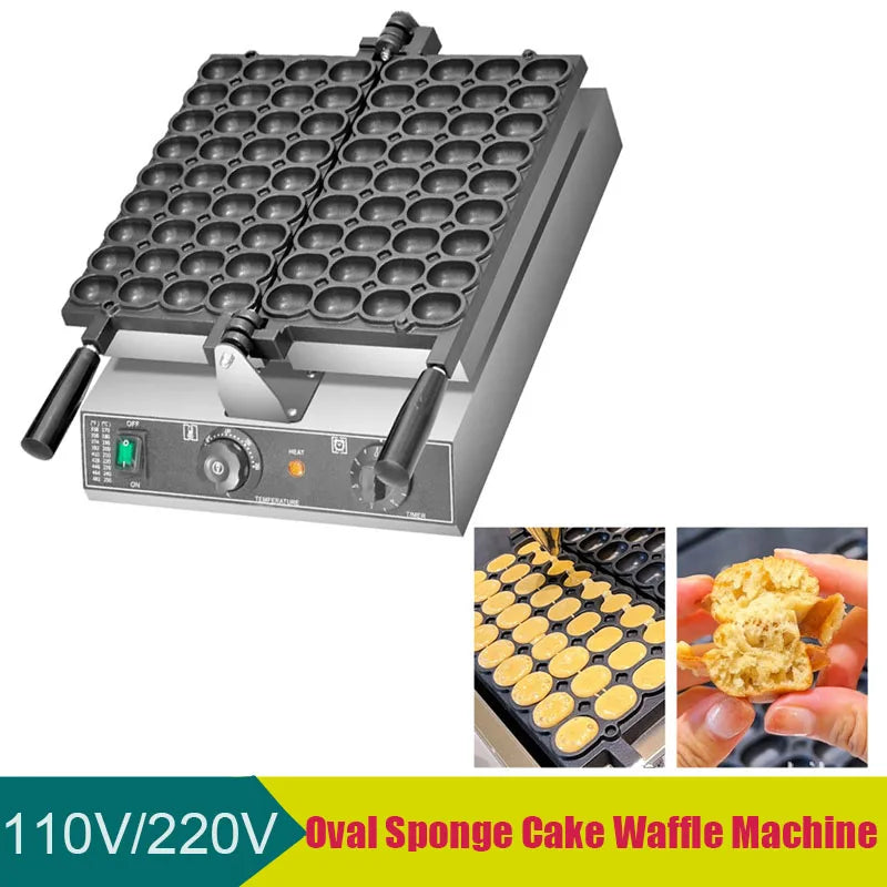 Customizable Egg Baby Sponge Cake Maker Machine Pancake Oval Machine Waffle Baking Machine Commercial Home Use