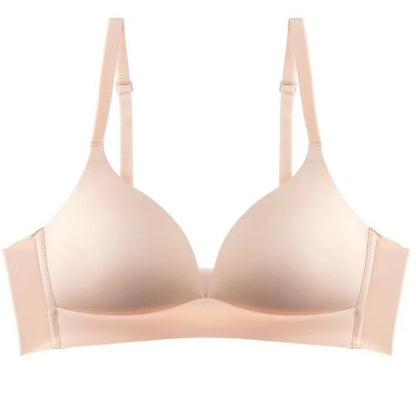 Japanese Style Seamless Push-Up Bra Comfort Wireless Underwear Women's Deep V Neck Bralette 3/4 Cup Daily Comfort Lingerie S-XL