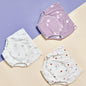 3pcs/Lot Baby Cotton Training Pants Panties 6 Layer Waterproof Cloth Diapers Reusable Toolder Nappies Diaper Baby Underwear