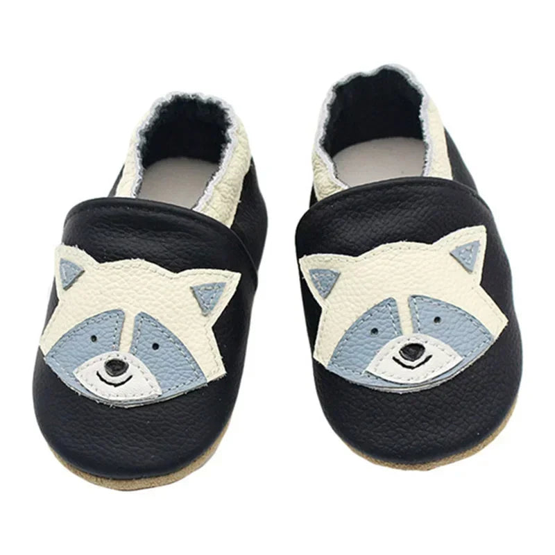Toddle Baby Shoes Newborn Infant Shoe Boys Girls Soft Genuine First Walkers Baby Moccasins 0-24Months Cowhide Bottom Skid-Proof