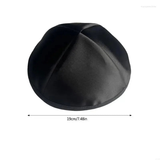 Traditional Jewish Hat Headwear For Religious Event Comfortable Round Kippah Yarmulke Men Everyday Use