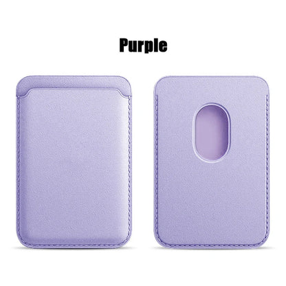 Magnetic Leather Wallet Case For iPhone 14 13 12 Card Holder For Magsafe for iPhone 15 Pro Max Magsafe Wallet Leather Compatible