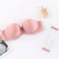 FINETOO Front Closure Sexy Push Up Bra Women Invisible Bras Underwear Lingerie For Female Brassiere Strapless Seamless Bralette