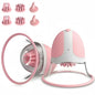 Breast Massage Nipple Sucking Vibrator  10 Vibration Rotation Modes Strong Manual Sucking Stimulator  Female Breast Stimulator