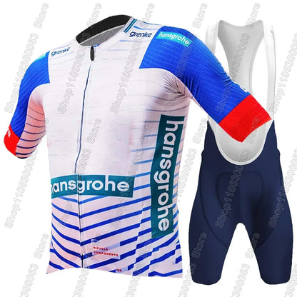 Boraful Hansgrohe 2026 Primož Roglič Dviračio Marškinėlių Rinkinys Slovėnija Apranga Vyriškas Rinkinys Plento Dviračio Marškinėliai Kostiumas Dviračio Šortai su Petnešomis M