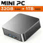 [3 Years Warranty]Mini PC Windows 11 Intel N150/i9 10980HK Desktop Gaming Computer PC 32GB RAM 1TB M.2 SSD WiFi 6 BT5.2 Pc Gamer