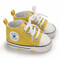 Print Star Sports Baby Canvas Classic Sneakers Newborn Baby Boys Girls First Walkers Shoes Infant Toddler Anti-slip Baby Shoes
