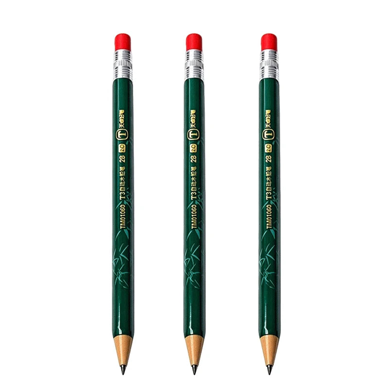 1-42Pcs Mechanical Pencils Set 2B 2.0mm Automatic Student Pencils with Sharpener Color Pencil Leads School Pens Cute Stationery