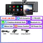10.26 inch Car Play Screen,Wireless CarPlay & Android Auto Dash Cam Rear Camera Multimedia Stereo,AUX FM Radio,Car Touchscreen