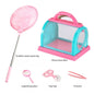 5pcs Set Outdoor Exploration Insects Collector Insect Catching Tools Butterfly Fishing Net Cage Observation Box Insects Boxes