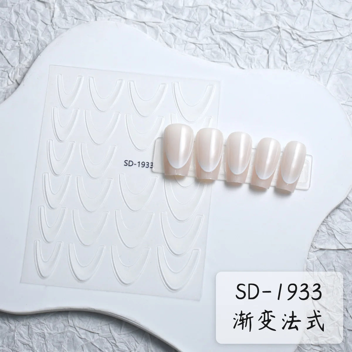 5D Pink White Black Bowknot Ribbon Pearl Sweet Bow Nail Sticker Adhesive Nail Art Decoration Parts Stickers Manicure Decals