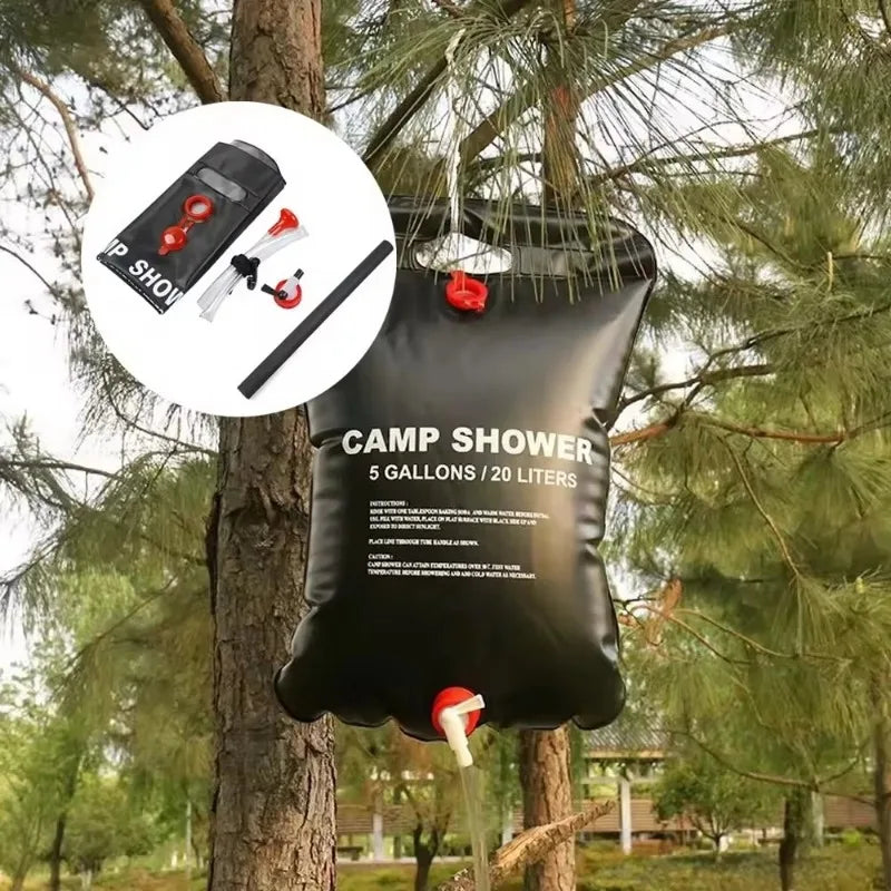 Car Camping Equipment, Shower Water Bag, Picnic Water Storage Bag, Shower Water Bag, Outdoor Camping Folding Water Bag