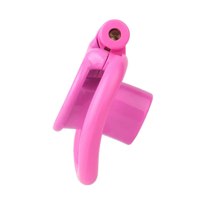Male Chastity Cage with Lotus Design - Comfortable Self-Control Device for Abstinence, Durable ABS Material, BDSM Toy for Men