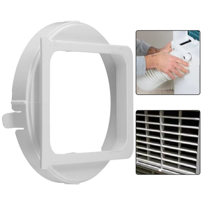 For Comfee Portable Air Conditioner Hose Adapter with Square to Round Interface 5 9 Inch Diameter Exhaust Pipe Body Connector