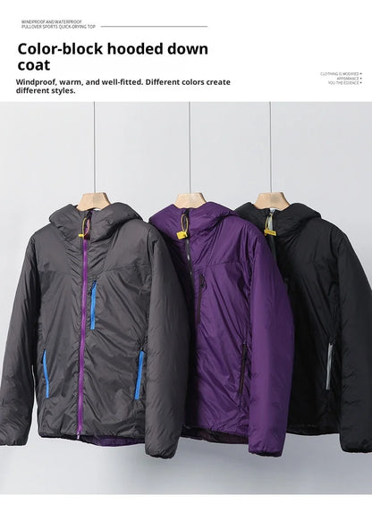 Windproof & Waterproof Winter Jacket  2025 Lightweight Abrasion-Resistant Parka with Hood Unisex Thermal Coat
