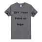 Custom T shirt Women Men Customised Printed 100% Cotton Short Sleeve Your Logo Photo Brand Text Tee Personalize Graphic Clothing
