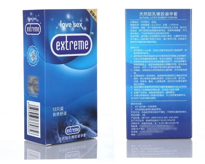 10/12PCS Men's Condoms Sex Toys Lubricante Penis Sleeve Sex Products Vaginal Stimulation Ultra Thin Spike Condoms Adult Supplies