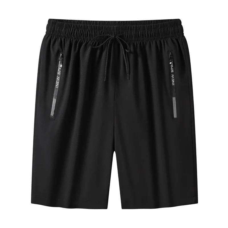 Men Plus Size Shorts Summer Pants Work Trousers Men Quick-drying Loose Fit Sports Fitness Sweatpants