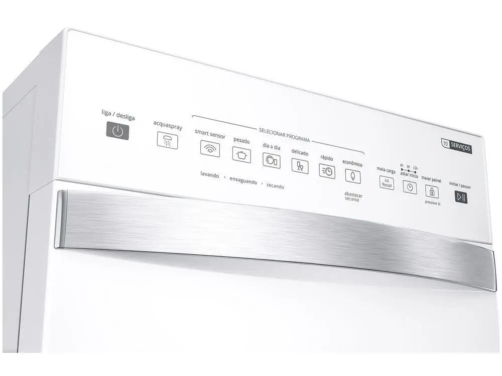 Dishwasher Brastemp 10 Services BLF10BB White-110V