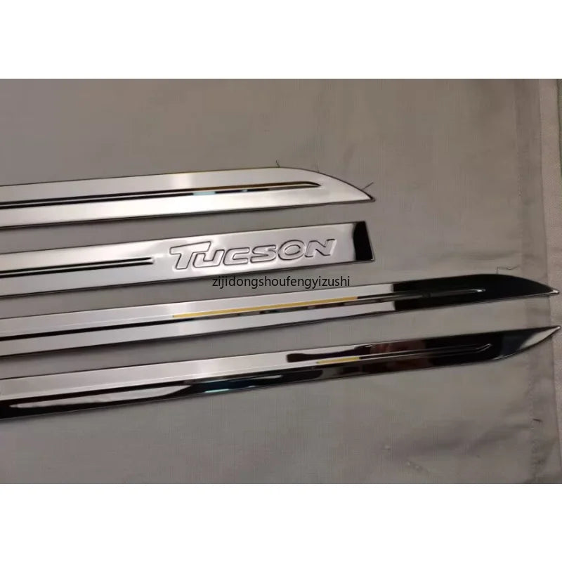 Car Accessories 2015 2016 2017 2018 2019 For Hyundai Tucson  Body door side anti-collision decorative bright strip