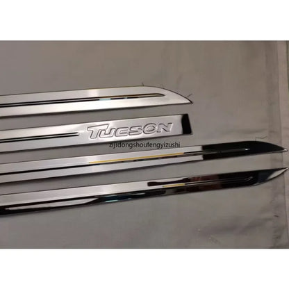 Car Accessories 2015 2016 2017 2018 2019 For Hyundai Tucson  Body door side anti-collision decorative bright strip