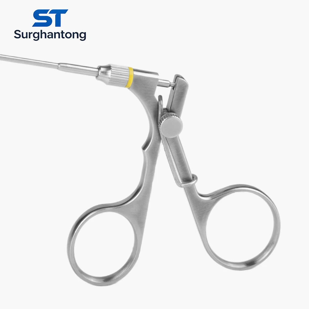 Medical Laparoscopic Hernia Needle Forceps, Laparoscopy Hernia Repair Forceps Wound Closure Suture Forceps Veterinary