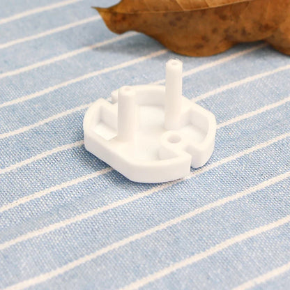 5Pcs/Lot Europe Standard Sockets Cover Baby Children Protection Against Electric Shock ABS Plug Two Pin Phase Outlet Socket Lock