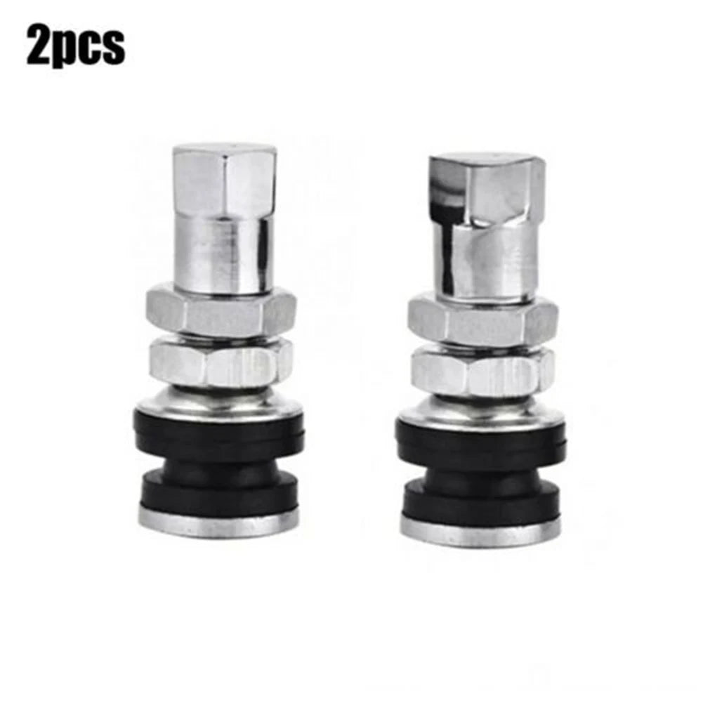 Metal Car Tubeless Vacuum Tire 2pcs Car Tubeless Tire Valve Short Stems Vacuum Tire Valve Stems For Car Hot Sale