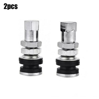 Metal Car Tubeless Vacuum Tire 2pcs Car Tubeless Tire Valve Short Stems Vacuum Tire Valve Stems For Car Hot Sale