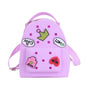 Stationery Adjustable Straps Silicone Backpack Zippered Waterproof Kids Schoolbags Soft Durable Kindergarten Knapsack Student