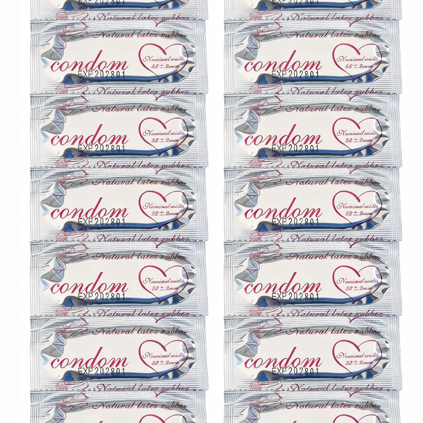 Condoms 50Pcs/Lots   for Men Smooth Penis Sleeve Thin Condom Adult Sex Products Safe Contraception Sex Toys