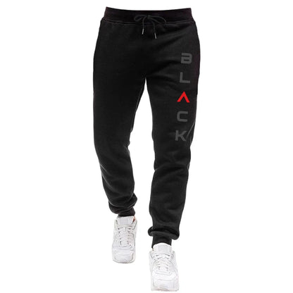 Black Letter Print Mens Tracksuit T-shirt + Pants Urban Causal Sports Outfit Male Spring Summer Home Outdoor Comfort Tees Set