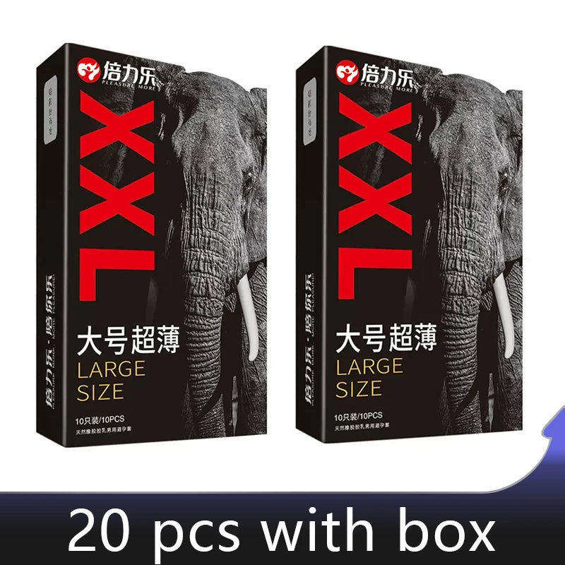 58mm Etra Large Size Ultra Thin Condoms For Men XXXL Size More Lubricant Thick Condom For Big Dick Penis Sleeve Sex Toys Tools