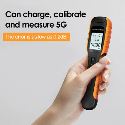 G11 Optical Power Meter High Precision Rechargeable Battery Fiber Optic Power Meter 5G FTTH OPM Tester