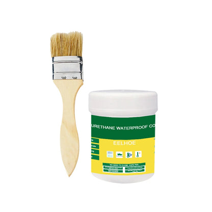 1-3Pcs Transparent Waterproof Agent With Brush Coating Sealant Agent 30/100/300g Polyurethane Glue For Home For Roof Bathroom