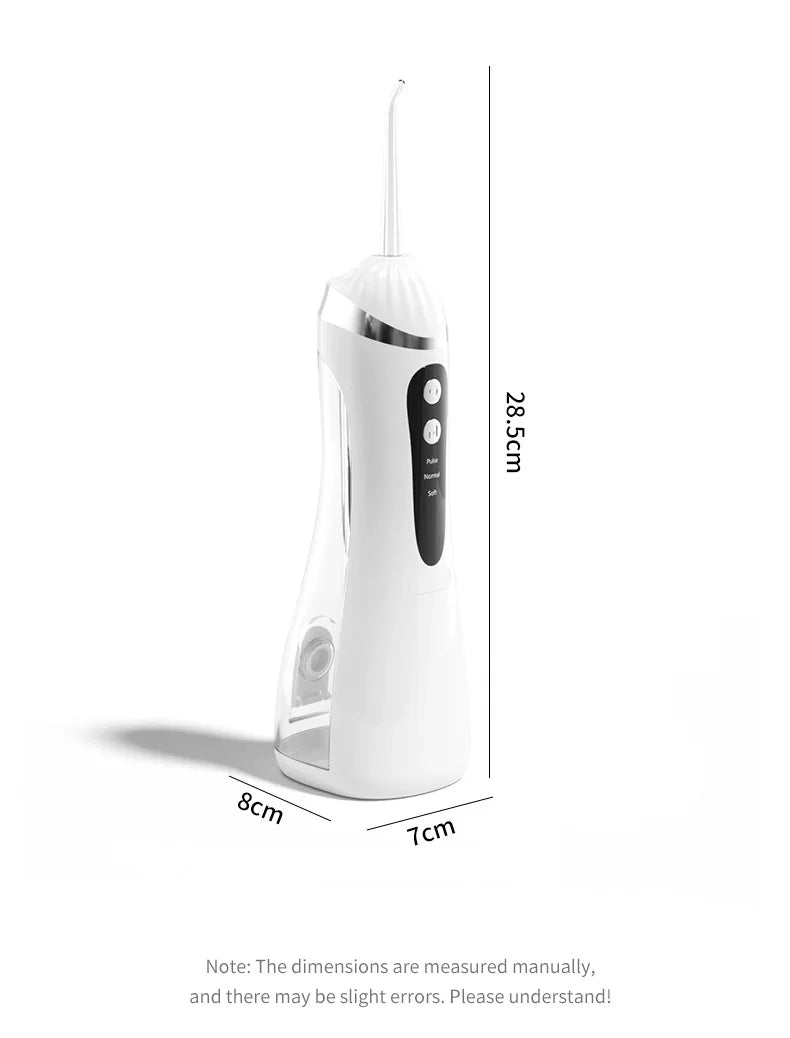 Electric Toothbrush Dental Irrigator Cleaning Machine with Residual Teeth Gap Cover Oral Beauty Device for Better Flossin