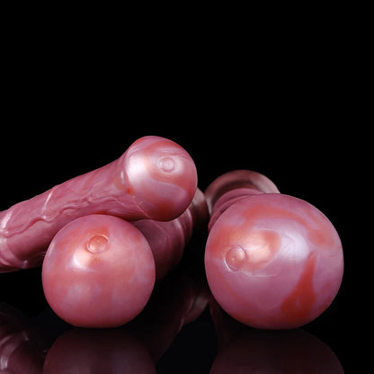 YOCY Long Horse Dildo Black Pink Silicone Anal Plug Fake Animal Penis Sex Toy For Women Men Masturbator