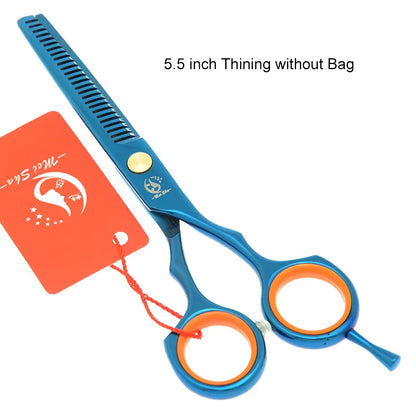 Meisha 5.5 inch Professional Hair Cutting Thinning Styling Tool Japan 440c Hairdressing Scissors Set Hair Salon Shears A0027A