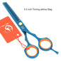 Meisha 5.5 inch Professional Hair Cutting Thinning Styling Tool Japan 440c Hairdressing Scissors Set Hair Salon Shears A0027A