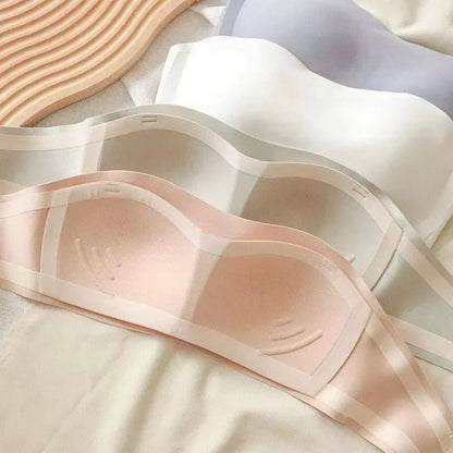 Sexy Seamless Tube Top Bra Invisible Strapless Bras Women Underwear Thin Non Slip Push Up Bralette Wireless Female Lingerie