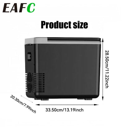 3-in-1 10L Portable Fridge12V/220V Car Home Mini Refrigerator Compact Cooler Warmer for Travel, Office, Dorm