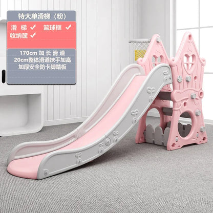 Tqh Children Slide Indoor Home Child Baby Slide and Swing Combination Baby Small Toy Family Amusement Park
