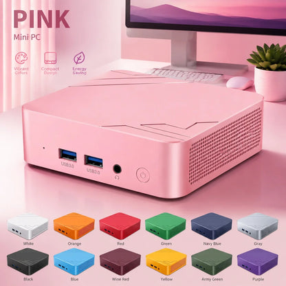 2026 Mini PC Windows 11 Pro Intel I9-10980HK 32GB DDR4 1TB SSD PC Gamer Computer Dual WIFI 6 BT5.2 4K HD Gaming Desktop