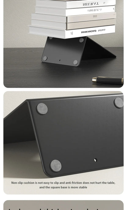 Bookends 6 Pair, White Metal Book Ends, Bookends for Shelves, Book Stopper for Heavy Books, Book Dividers for Home Office