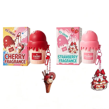 Dubai Arabia Gourmet Eau De Toilette 50ml Cherry Croissant Strawberry Chocolate Scent Cute Delicate Pendant Body Perfume Spray