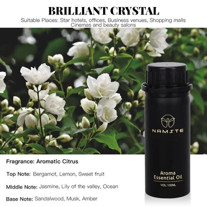 NAMSTE 100ML Glory Upgrade Concentrated Perfume Essential Oil For Electric Diffuser Device Pure Plant Extract Aromatic Oasis