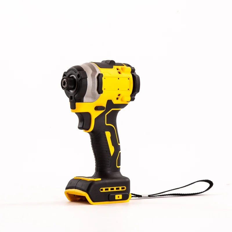 Professional Compact Brushless Impact Driver High Torque Rechargeable Power Screwdriver DIY Carpentry Construction Tool