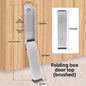 Stainless steel foot-mounted door arrester automatic door arrester safety windproof anti-slip card magnetic suction door clip