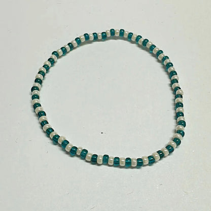 3mm Bohemian ladies beaded bracelet color mix and match fashionable versatile bracelet jewelry